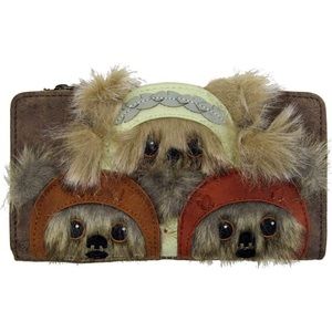 NWT Loungefly Star Wars Ewok Full-size Wallet